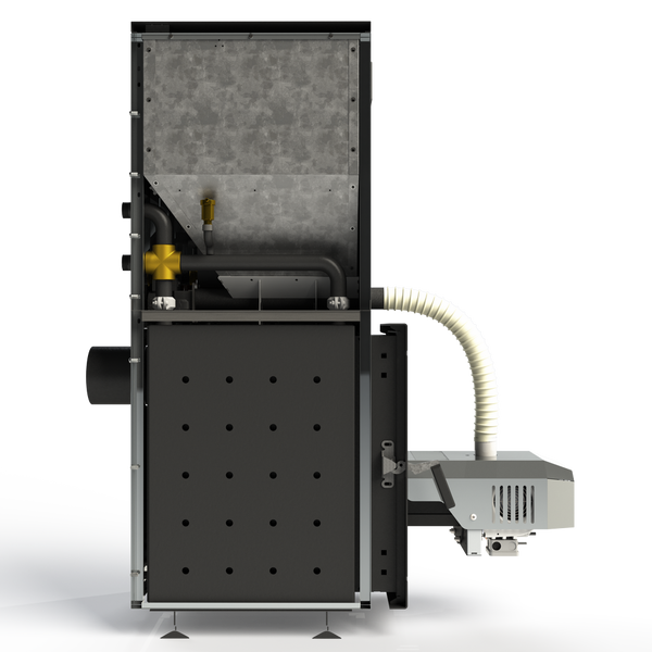 Пелетний моноблочний котел FOCUS 20кВт (5-25кВт) МПЛ20(ПГ25) фото